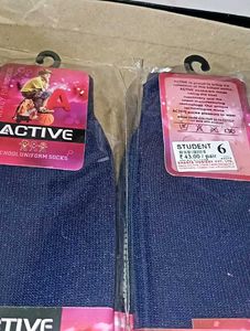 5 Pairs ACTIVE SCHOOL UNIFORM SOCKS