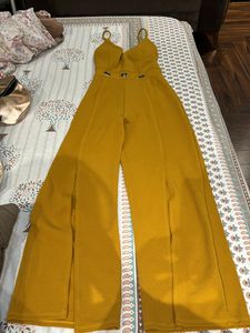 Shoulder Straps Basic  Jumpsuit