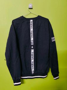 Roadster Black Graphic Sweatshirt - Thick Fabric!