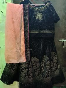 Elegant Ethnic lehenga choli with dupatta