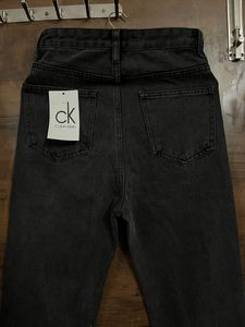 Straight Fit Charcoal Coloured Denim Jeans ✨❤️‍🔥