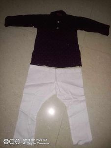 Chikankari Kurta Pant Set