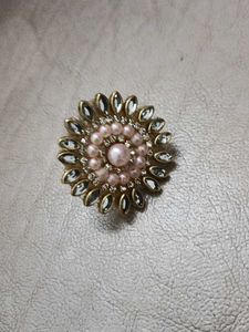 handmade kundan ring