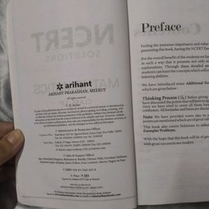 NCERT Maths 12th Class Solution Book