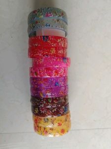 6 Jodi Floral Bangle Set