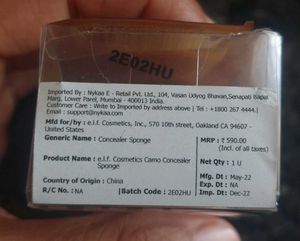 Elf Camo Concealer Sponge