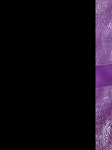 purple silk saree