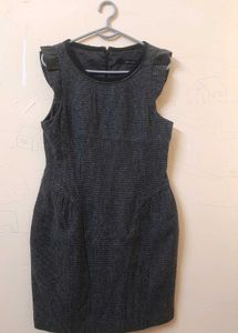 Chic Gray winter Dress