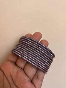 Purple Shining Bangles