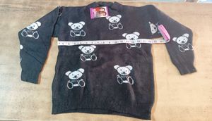 Cute Bear Pattern Sweater