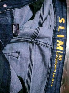 Slim Fit Denim Jeans