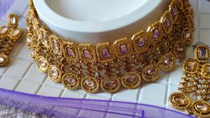 Beautiful Necklace With Earrings