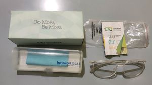 Lenskart  Blu  Zero Power Blue Cut Glasses