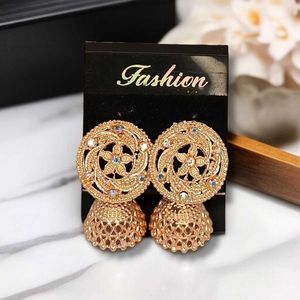4 Pair Of Golden jhumkaEarings (Unused)