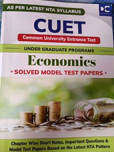 CUET Economics Solved Model Test Papers
