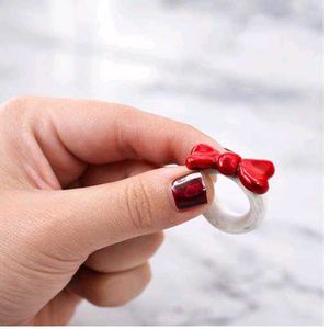 Red Bow Ring