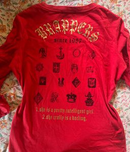 Graphic band tee punk