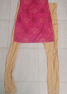Pink Paisley Print Dress