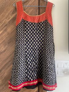 Global Desi Pure Georgette Weaved Kurti