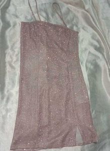 Brand New (H&amp;M) Sparkle ✨ Glitter Pink Dress