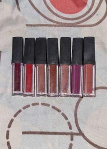 7 set of matte mini lipstick combo💄