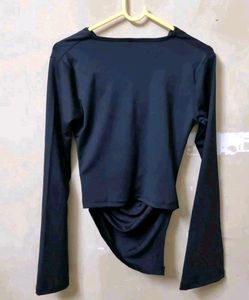 Asymmetrical Draped Top