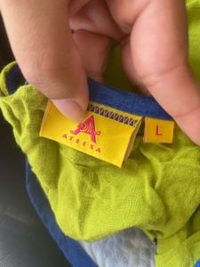 Embroidered Green Tank Top