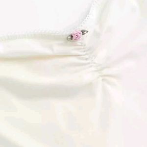 Cotton White Tube Top