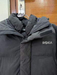 ROKA Black Puffer Jacket