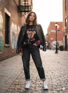 🧸 Trendy 2-in-1 Layered Graphic Tee 🧸🖤