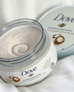 DOVE body scrub