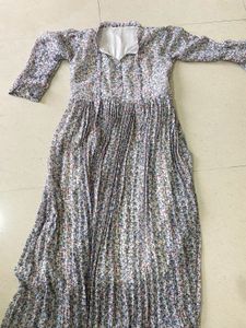 Floral Pleated Dress
