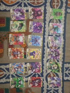 Anime Character Cards - Collectibles