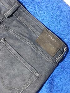 Jack &amp; Jones Navy Blue Jean Pant For Men