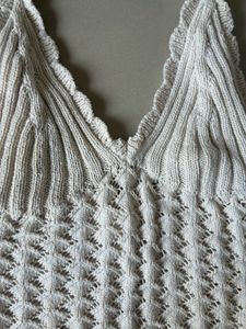Crochet Knit Tank Top