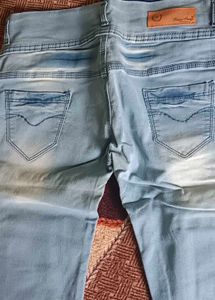 Women Ribbed Jeans ( Unused)