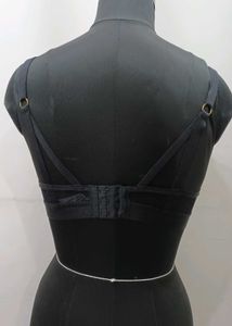 Black Mesh Bra