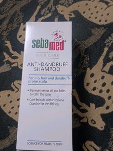 New Sealed Sebamed Anti-Dandruff Shampoo 200 ML