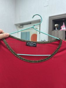 Red Top w/ Gold Trim