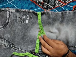 Stylish Grey Denim Jeans