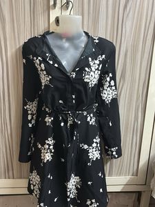 Floral print dress