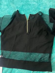 Sheer Panel Top