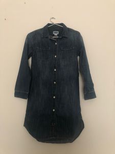 Denim Long Shirt