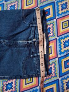 Ripped Knee Dark Wash Jeans