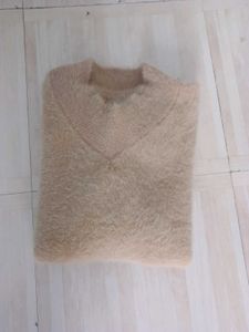 Cozy Beige Knit Sweater
