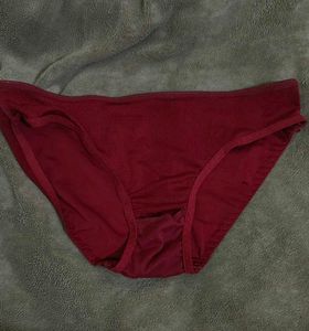 Red Shimmery Panties