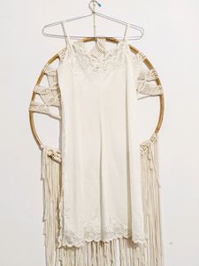 Lace Satin Slip dress