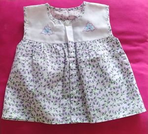 Vintage Style Floral Baby Dress