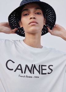 H&amp;M Cannes Printed Oversized T-shirt