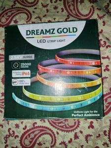 Brand New Dreamz Gold LED Strip Light for Perfect